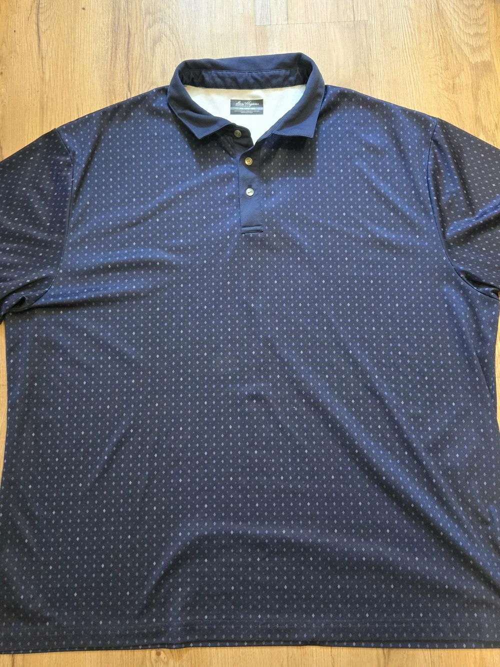 Performance Golf Polos 2 Ben Hogan Blue - Classic Casual 3XL Both 28pitx31Length - Picture 2 of 9